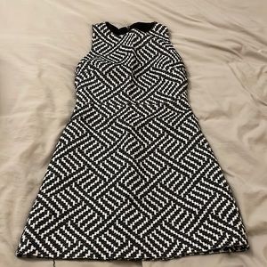 Black & white Alice + Olivia dress
